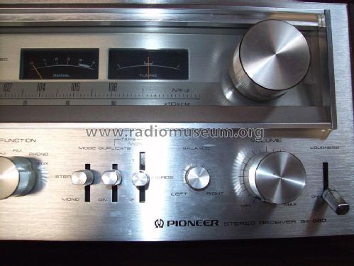 Stereo Receiver SX-880; Pioneer Corporation; (ID = 1282624) Radio