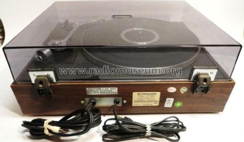 Stereo Turntable PL-15D ll ; Pioneer Corporation; (ID = 1957965) R-Player