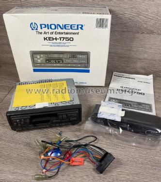 Super Tuner III KEH-1750; Pioneer Corporation; (ID = 2890929) Car Radio