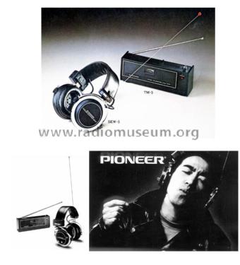 Wireless Headphones SEW-5; Pioneer Corporation; (ID = 1773916) Parleur