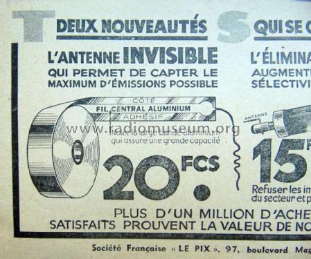 L'Antenne Invisible ; Le Pix, Radiopix, (ID = 1833270) Antena