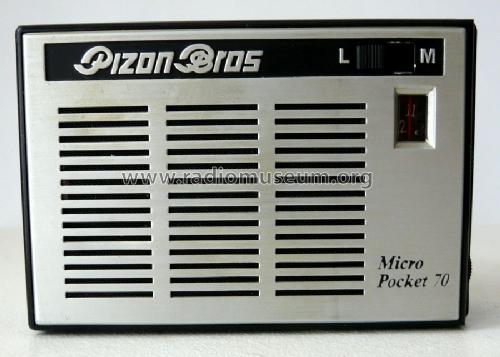 Micro Pocket 70 TEN K-1; Pizon Bros JMP; (ID = 1541538) Radio