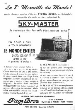 Sky-Master Type B; Pizon Bros JMP; (ID = 1462042) Radio