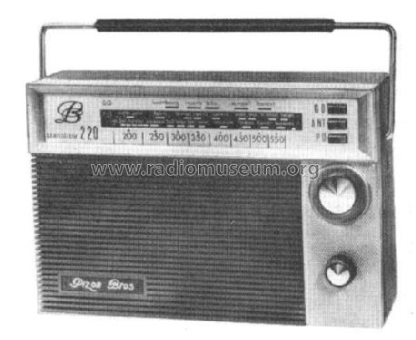 Translitor 220; Pizon Bros JMP; (ID = 847615) Radio