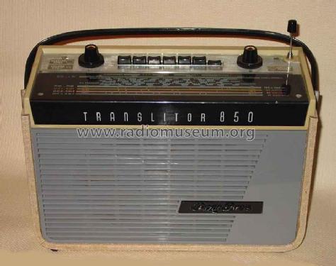 Translitor 850; Pizon Bros JMP; (ID = 430053) Radio