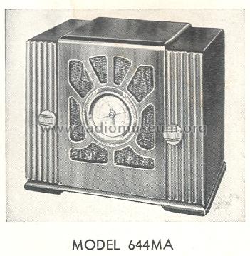 644MA ; Pla-Pal Radio and (ID = 252786) Radio