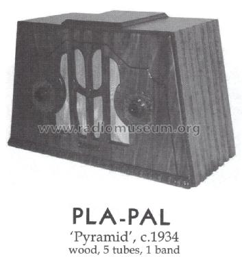 Pyramid ; Pla-Pal Radio and (ID = 1462373) Radio