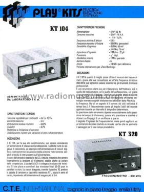 Frequenzimetro KT 320; Play Kits - see also (ID = 3044160) Equipment