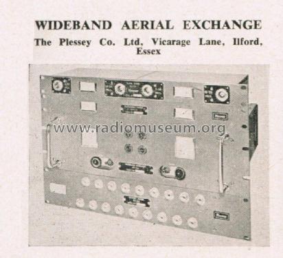 Wideband Aerial Exchange PV132-139; Plessey; Ilford (ID = 2650200) Antenne