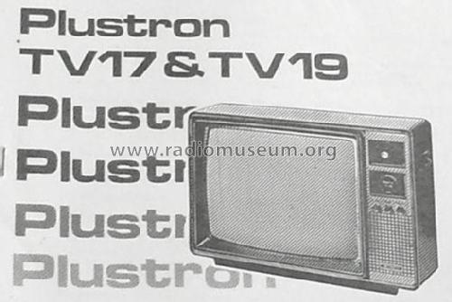 Plustron TV19; Plustronics Ltd.; (ID = 1740532) Television