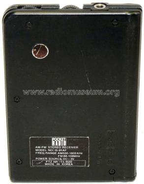 AM-FM Stereo-Receiver IS-91AF; Pocket-Radio; where? (ID = 1092444) Radio