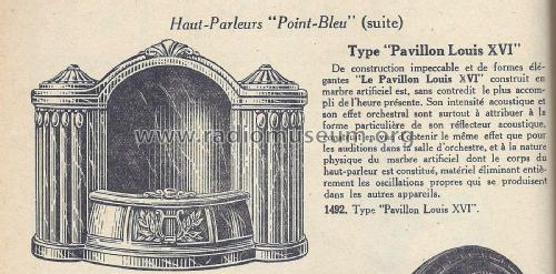 Pavillon Louis XVI ; Point Bleu; Paris - (ID = 2643414) Lautspr.-K