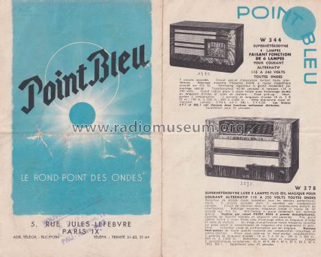 PointBleu Le rond-point des ondes ; Point Bleu; Paris - (ID = 3093591) Paper