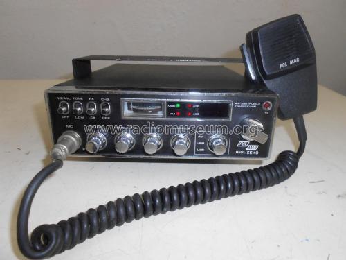 AM SSB Mobile Transceiver SS 40; Polmar; Milano (ID = 2380866) Citizen