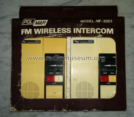 FM Wireless Intercom MF-3001; Polmar; Milano (ID = 2463608) Telephony