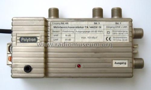 Mehrbereichsverstärker PA 144/241 N; Polytron; Bad (ID = 1296617) HF-Verst.