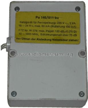 Netzgerät für Fernspeisung Pa146/001 bu; Polytron; Bad (ID = 877183) Strom-V