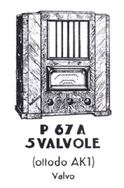 P67A; Pope Radio - S.I.P.A (ID = 1406625) Radio