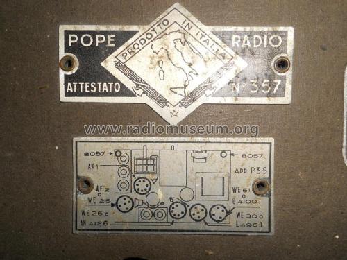 P35; Pope Radio - S.I.P.A (ID = 1742322) Radio