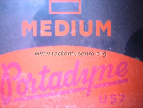 U57; Portadyne, Brand, (ID = 973688) Radio
