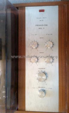 Stereo-Matic Hi-Fi 75; Prandoni S.p.A., (ID = 1835369) R-Player