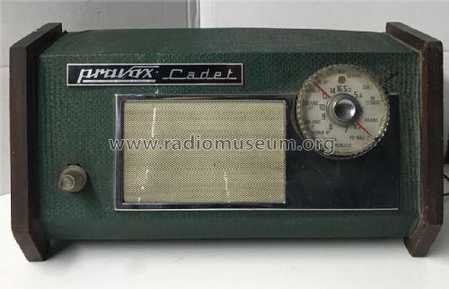 Cadet ; Pravox; Treviglio BG (ID = 2232021) Radio