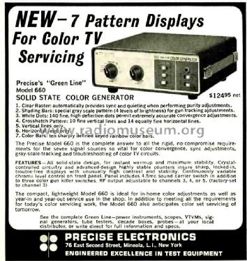 Color Generator 660; Precise Development (ID = 2771043) Equipment