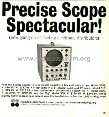 Oscilloscope 3151; Precise Development (ID = 2771005) Equipment