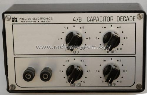 Capacity Decade Box 478 ; Precise Development (ID = 2676554) Equipment