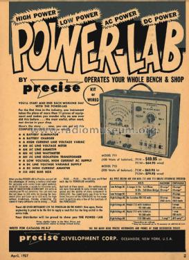 Power Lab 711 ; Precise Development (ID = 2769122) Equipment