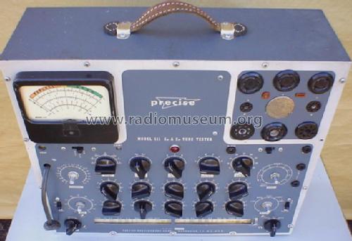 Mutual Conductance and Emission Tube Tester 111W; Precise Development (ID = 1118159) Equipment