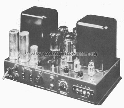 Grommes 260 Ampl/Mixer Precision Electronics Inc.; Chicago, IL, build ...