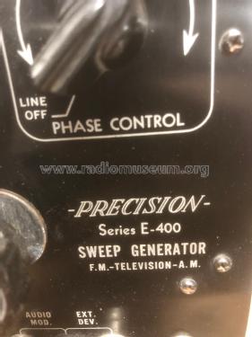 Sweep Signal Generator E-400; Precision Apparatus (ID = 2940545) Equipment