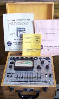 Tube and Battery Tester 612-P; Precision Apparatus (ID = 510064) Equipment