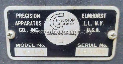 Vacuum Tube Multi-Master EV-10A; Precision Apparatus (ID = 3084181) Equipment