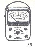 Vacuum Tube Voltmeter 68; Precision Apparatus (ID = 228251) Equipment