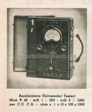 Analizzatore Universale P. 46; Precision - (ID = 2520197) Ausrüstung