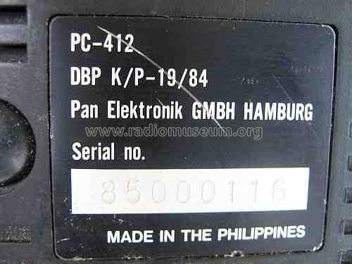 CB-Handfunksprechgerät PC 412; President (ID = 1195618) Citizen
