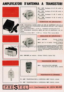 Miscelatore per Esterno MI 3; Prestel Elettronica (ID = 2771141) Antena