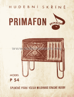 P-54; Primafon, Brno (ID = 2996737) R-Player