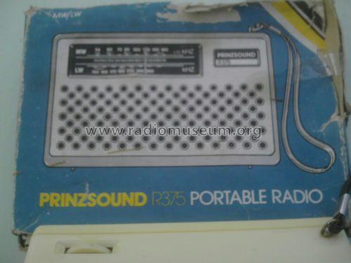 Portable Radio R375; Prinzsound brand (ID = 1180878) Radio