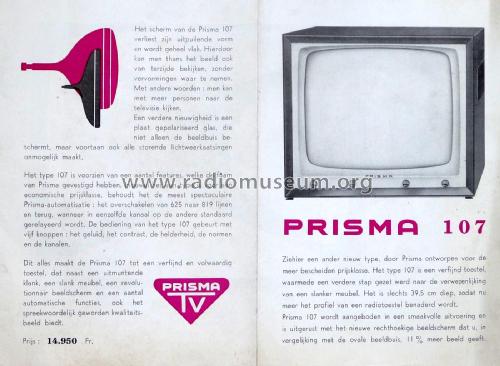 107; Prisma TV; Antwerpen (ID = 3014582) Television