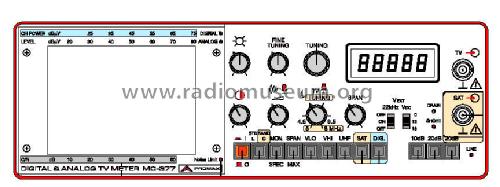 Analizador de Espectro MC-377; Promax; Barcelona (ID = 762745) Equipment