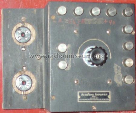 AeroFone Amplifier No.1; Prometheus Electric (ID = 1431619) Ampl/Mixer