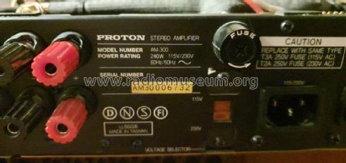 Stereo Amplifier AM-300; Proton Electronic (ID = 3059650) Ampl/Mixer