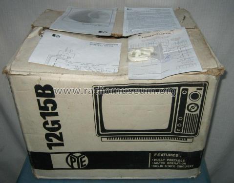 12G-15B; Pye Industries Ltd (ID = 2671453) Television