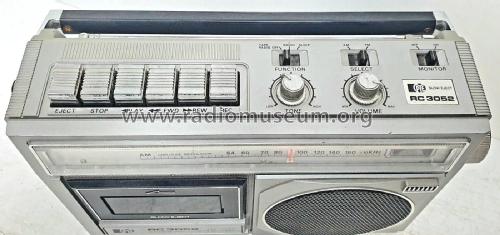 2 Way Power Auto Stop Radio Cassette Recorder RC3052; Pye Industries Ltd (ID = 2950405) Radio