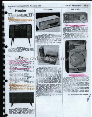 Transistor Personal Portable A8 Ch= R23-1A; Pye Industries Ltd (ID = 1638181) Radio