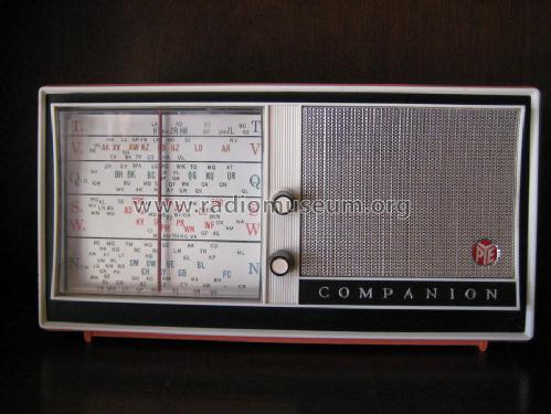 Companion A9 Ch=R25-1A; Pye Industries Ltd (ID = 842662) Radio