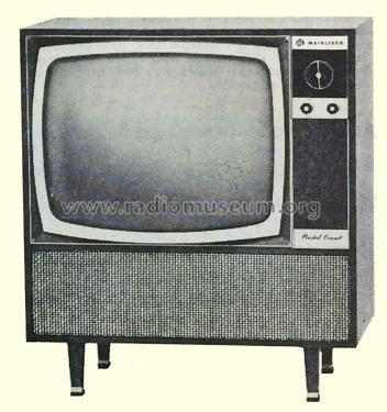 Mainliner 611C Ch= T21-45K; Pye Industries Ltd (ID = 2568172) Television